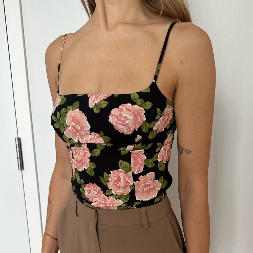 Floral Reformation Top